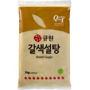 큐원 갈색설탕, 3kg, 1개