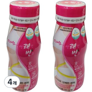 상쾌한변화 쾌변 음료, 145ml, 4개