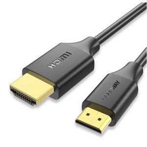 코드웨이 Mini HDMI to HDMI 2.0 케이블, 1개, 2m