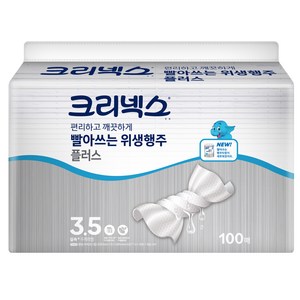 크리넥스 빨아쓰는 위생행주 플러스, 100개입, 1개