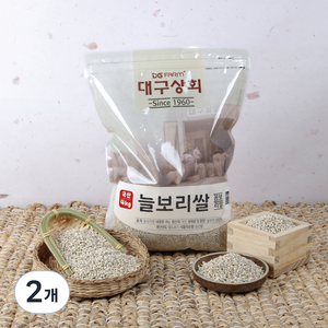 대구상회 국내산 늘보리쌀, 4kg, 2개