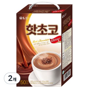 담터 핫초코 오리지날, 20g, 50개입, 2개