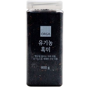 ORGA 유기농 흑미, 800g, 1개