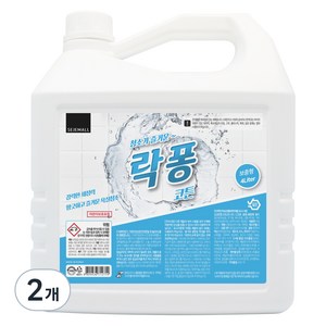 락퐁 욕실 청소세제 코튼향, 4L, 2개