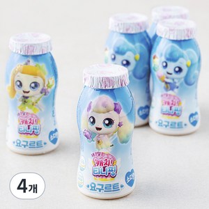 빙그레 캐치티니핑 요구르트 소다향 5입, 400ml, 4개