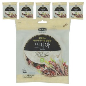 풍국면 또띠아 15cm, 25g, 60개