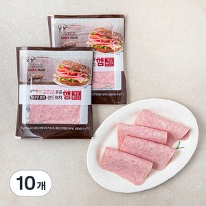 곰곰 참나무 훈연 샌드위치햄, 100g, 10개