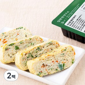 집반찬연구소 야채 계란말이, 230g, 2팩