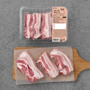 곰곰 1등급 두꺼운 삼겹살 구이용 (냉장), 1kg, 1개
