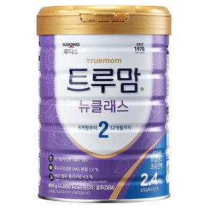 일동후디스 트루맘 뉴클래스 분유 2단계 6~12개월, 800g, 1개