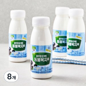 풀무원다논 동물복지 인증목장 요거트, 8개, 200ml