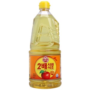 오뚜기 2배 사과식초, 1.5L, 1개