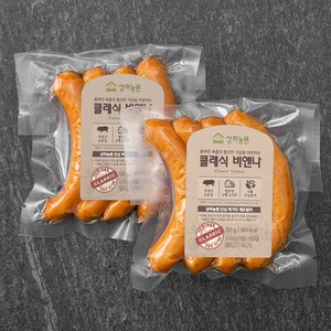 상하농원 클래식비엔나, 120g, 2개