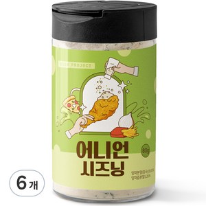 디쉬프로젝트 어니언 시즈닝, 80g, 6개