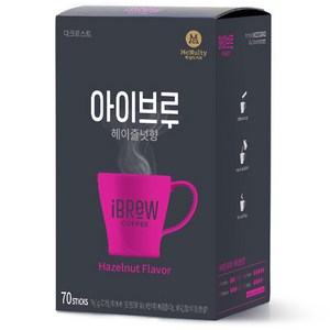 아이브루 헤이즐넛향, 1g, 70개입, 1개