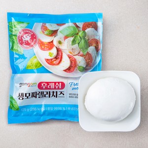 곰곰 후레쉬 모짜렐라 치즈, 125g, 1개