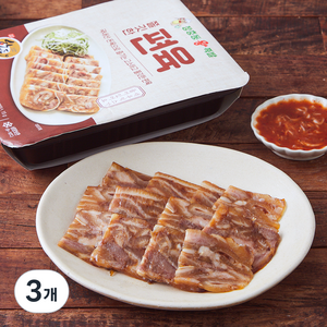 장충동왕족발 쫄깃한편육, 215g, 3개