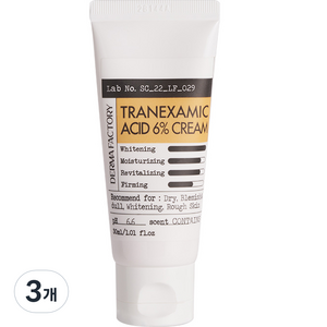 더마팩토리 트라넥삼산 6% 크림, 30ml, 3개