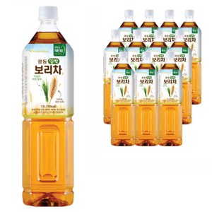 광동 밀싹 보리차 음료, 1.5L, 12개