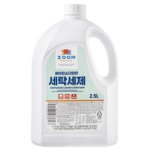 줌 베이직 베이킹소다 담은 액체세제 일반드럼겸용 본품, 2.5L, 1개