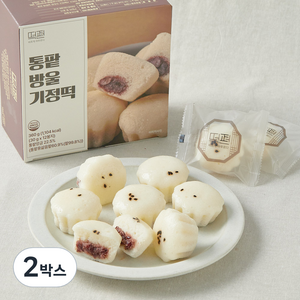 떡편 갓 만든 통팥 방울 기정떡 12개입, 360g, 2박스