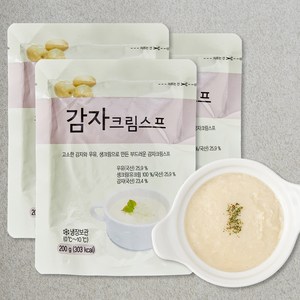 사랑과정성 감자 크림스프 (냉장), 200g, 3개