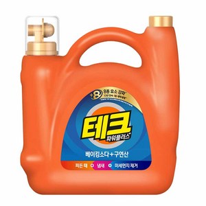 테크 베이킹소다 구연산 파워플러스 액체세제 본품, 5.5L, 1개