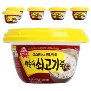 오뚜기 새송이 쇠고기죽, 285g, 6개