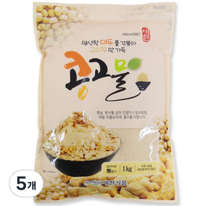 새한식품 콩고물, 5개, 1kg