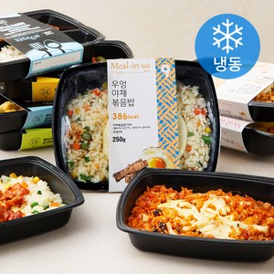 디자인푸드 밀리너스 알찬구성 도시락 9종 세트 2150g (냉동), 1세트