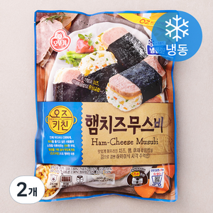 오뚜기 오즈키친 햄치즈무스비 (냉동), 500g, 2개