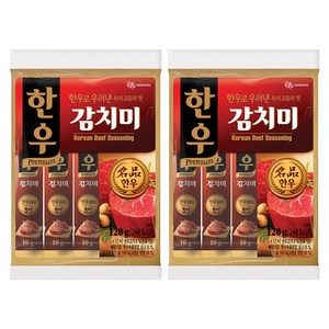 대상 한우 감치미, 120g, 2개