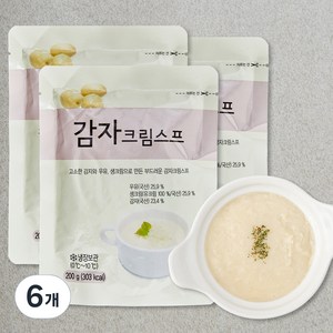 사랑과정성 감자 크림스프 (냉장), 200g, 6개