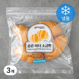 곰곰 버터 소금빵, 280g, 3개