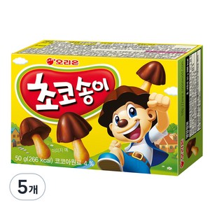 오리온 초코송이, 50g, 5개