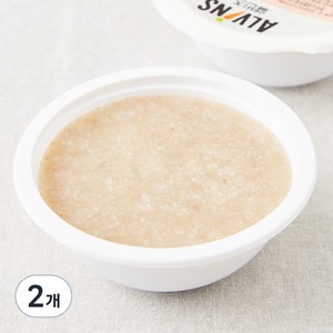 엘빈즈 이유식 초기2 5~6개월 한우사과묽은죽, 160g, 2개, 혼합맛(한우/사과)