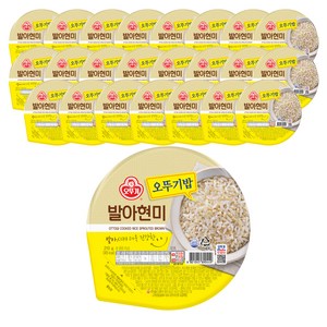 오뚜기 발아현미밥, 210g, 24개