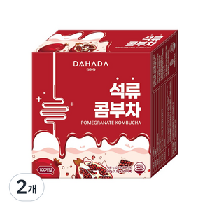 다하다 석류콤부차, 1.5g, 100개입, 2개