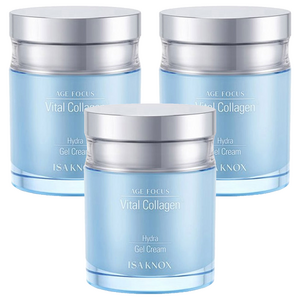 이자녹스 에이지 포커스 바이탈 콜라겐 하이드라 젤크림, 100ml, 3개