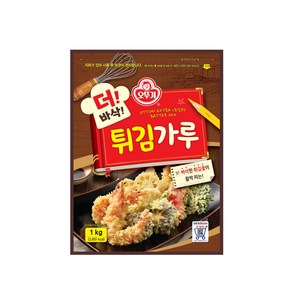 오뚜기 더 바삭 튀김가루, 1kg, 1개