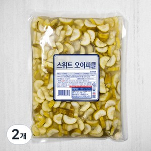 오뚜기 스위트 오이피클, 3kg, 2개