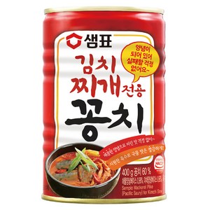 샘표 김치찌개전용 꽁치 통조림, 400g, 1개