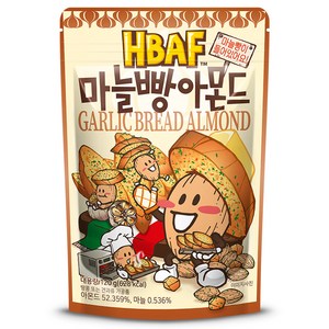 바프 마늘빵 아몬드, 120g, 1개