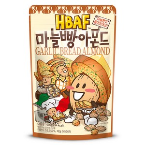 바프 마늘빵 아몬드, 190g, 1개