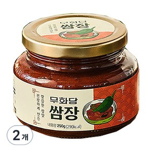 무화당 알룰로스 쌈장, 2개, 250g