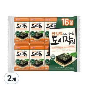 삼육김 도시락김 16p, 64g, 2개