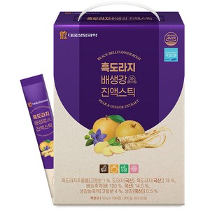 대웅생명과학 흑도라지 배 생강 진액스틱, 1kg, 1박스