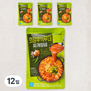 풀무원 의정부식 부대찌개 양념, 150g, 12입