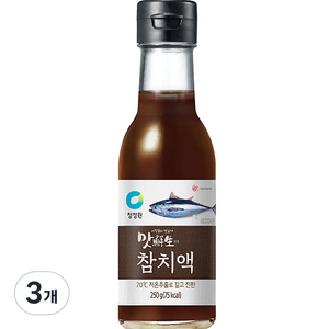 맛선생 참치액, 250g, 3개