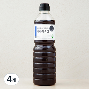 광천 요리가 즐거워지는 까나리액젓, 900ml, 4개